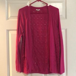 Pink Maurices Cardigan Size M